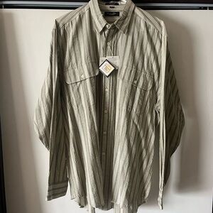 Christian Dior Monseur 100% Cotton Button Down Shirt